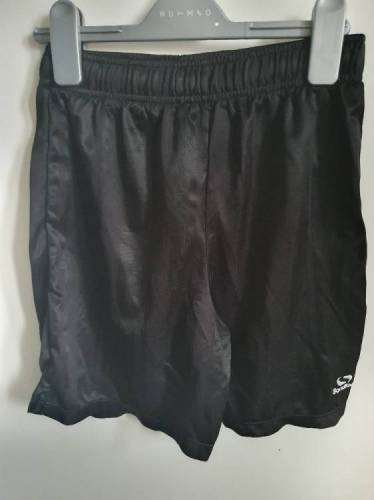 Black PE shorts 11-12 years